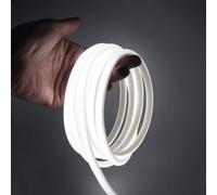 KISUFU 220V Flessibile Striscia LED COB con Dimmerabile15m,Alta luminosità 288 LED/m, IP65 impermeabile,Luminoso Nastri LEDper armadio cucina casa fai da te camera da letto interni Decorazione