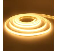 KISUFU Luce al Neon 220V Strisce LED COB, Flessibile Striscia al neon Alta luminosità 288 LED/M,IP65 impermeabile,Striscia LED al neon a corda tagliabile per la decorazione di interni