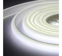 KISUFU Striscia 220v COB 288 Led/m, colla bifacciale impermeabile IP65 Striscia luminosa al neon Striscia luminosa a LED con Wifi Musica 23 tasti IR 750w Dimmer per la decorazione interna esterna