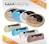 Kit 03/150 Kit lucidatura pulire lucidare metalli ottone rame acciaio alluminio
