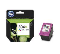 KIT 1 2 3 CARTUCCE HP ORIGINALI 304 XL BK COLORE N9K07AE N9K08AE