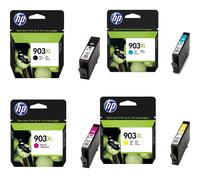 KIT 1 4 5 CARTUCCE ORIGINALI HP 903XL BK C M Y T6M15AE T6M11AE T6M07AE T6M03AE