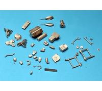 kit 1/43 MOTORE x FERRARI 250 GTO 1962 in METALLO BIANCO Renaissance ENG2