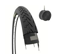 KIT 1 COPERTONE 700 X 35 C + CAMERA D'ARIA GOMMA PER BICI CICLO CITY CITY BIKE