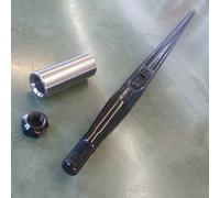 kit 1 Dente Forca Diam. 36 CM 80 + Boccola cm11 + dado.punta letame paglia fieno