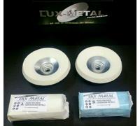 Kit 1 lucidatura feltro m 14 alluminio acciaio inox ottone rame metalli