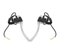 Kit 1 Paio Leva Freno e Interruttore Taglio Alluminio Bici Elettrica Scooter E-s