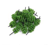 Kit 10 Alberi 5cm per Presepe e Ferrovie Kit 10 Alberi 5cm per | Realistici dettagli verdi, altezza 5cm, plastica , ideale per diorama ferroviario e presepe