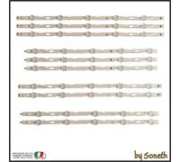 KIT 10 BARRE LED PER TV PANASONIC TH42LRU6 TH42LRU60