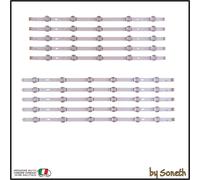 KIT 10 BARRE LED TV LB20220424PHJL JF.6V-B35.R2X LB160DZ-A LB161DZ-B 6901L-2988A