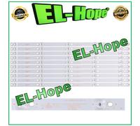 KIT 10 BARRE STRIP 5 LED PER TV 55" BENQ 4708-K55WD9-A2117N01 DH-LM55-S200