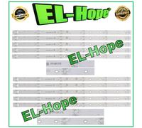 KIT 10 BARRE STRIP 6 LED PER TV 50" TCL CL-50C715-3030FC-6X2 (A)(B) LX20200309