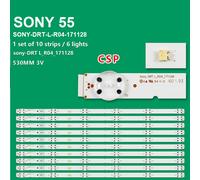 KIT 10 BARRE STRIP 6 LED TV SONY L3-L-E5-BWP-S6-1-R1.0-SAN-1.0 LM41-00727A