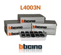 Kit 10 Bticino Living Light L4003N Deviatore 16A Antracite Livinglight Nero