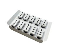 Kit 10 Bticino Living Light N4180 Presa Bianca Bipasso 10/16A Originale Nuova