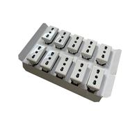 Kit 10 Bticino MATIX AM5180 Presa di corrente Bipasso da muro Bianca ORIGINALE