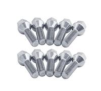 Kit 10 bulloni Ruote Chiave 17 M12x1.25 Lunghezza 22 mm Testa conica