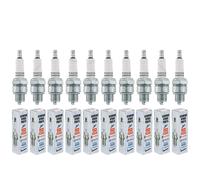 KIT 10 CANDELE AVVIAMENTO ORIGINALI PER PIAGGIO CHAMPION P82M PASSO CORTO L82C