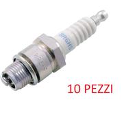 KIT 10 CANDELE NGK BR6HS PIAGGIO / VESPA BRAVO-CIAO / MBK