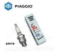 KIT 10 CANDELE PASSO CORTO ORIGINALE PIAGGIO VESPA PX 150 E ARCOBALENO (VLX1T)