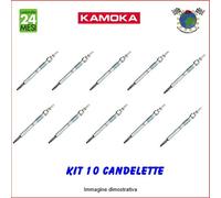Kit 10 candelette Kamoka per VW TOUAREG PHAETON