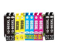 KIT 10 CARTUCCE 603XL PER EPSON XP-2150 XP-2155 XP-3150 XP-3155 XP-4150 XP-4155