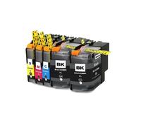 KIT 10 CARTUCCE COMPATIBILE LC229XLBK LC225XLC LC225XLM LC225XLY X Brother MFC-J