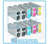 KIT 10 CARTUCCE PER EPSON XXL WorkForce Pro WF-5100 WF-5110DW WF-5190DW WF-5600
