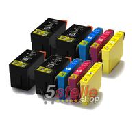KIT 10 CARTUCCE XL PER EPSON WORKFORCE WF-7710DWF WF-7715DWF WF-7720DTWF