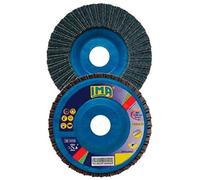 Kit 10 dischi lamellari disco zirconio abrasivo levigatura smerigliatrice IMA