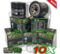 Filtro olio HIFLO HF138 per SUZUKI APRILIA CAGIVA