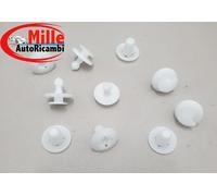 KIT 10 MOLLETTE MOLLA FIAT CINQUECENTO 1992/500'92 (CORTA) FISS.PANNELLI PORTA