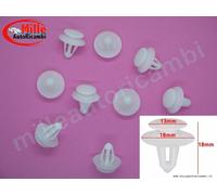 KIT 10 MOLLETTE MOLLA PER OPEL TIGRA A 1995-2004 CLIP FISSAGGIO PANNELLI PORTA