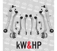 KIT 10 PEZZI BRACCI BRACCETTI OSCILLANTI ANTERIORI AVANTRENO COMPLETO AUDI A8 4E