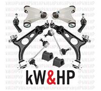 KIT 10 PEZZI BRACCI SOSPENSIONE ANTERIORI TRAPEZI INF + SUP + BIELLETTE + GOMMINI + TESTINE STERZO Tutti i modelli di 147/156/GT