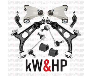 KIT 10 PEZZI BRACCI SOSPENSIONE ANTERIORI TRAPEZI INF + SUP + BIELLETTE + GOMMINI + TESTINE STERZO Tutti i modelli di 147/156/GT