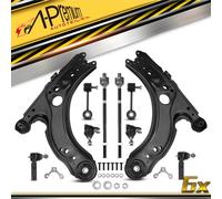 Kit 10 Pezzi Bracci Trasversali Testine Sterzo Per Audi A3 8L Golf IV Skoda