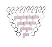 Kit 10 pezzi di rondelle elastiche for nottolini di avviamento adatti for FC55 FS38 FS45 FS46 FS55 BG55 BG85 BG65 TS400 HL45 Parte 4116 195 7200