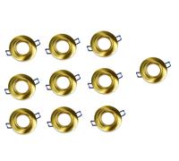 Kit 10 portafaretti quadrato ad incasso supporto per faretti a soffitto 75 mm [EEK: A+++]