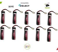 KIT 10 PZ BATTERIE PER ANTIFURTO SELECT SECURITY AA LI-ION 3,6 V EVE ER14505