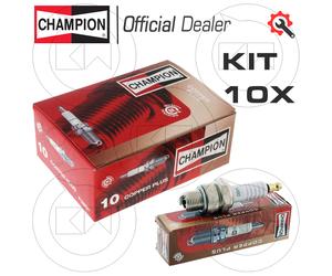 KIT 10 PZ CANDELA CHAMPION L82C = NGK B7HS BSA A10 GOLDEN FLASH-650 1950-1962