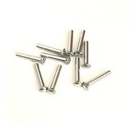 KIT 10 PZ RIVETTI TESTA TONDA LUNGHEZZA 23 MM PER PUNTALINI STRISCE PEDANA VESPA PX