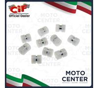 KIT 10 RULLI + 20 SEMIGUSCI PER VARIATORE PIAGGIO CIAO 50 - SI 50 - BRAVO 50 - B