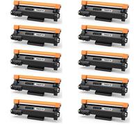 KIT 10 TONER COMPATIBILE BROTHER TN-2510XL TN-2510 BK 3000 Pagine DCP-L 2600 D