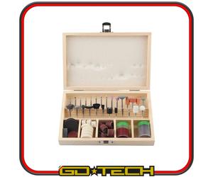 KIT 100 ACCESSORI per DREMEL MINI TRAPANO 3mm PUNTE FRESE DISCHI FELTRI SPAZZOLE