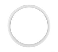 Kit 100 Cerchi per fai da Te 8.5cm Decorazioni Parete Kit 100 | Materiale plastico , opaco, ideale per macramè, per acchiappasogni e progetti per fai da te