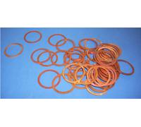 KIT 100 RONDELLE DI RAME 30PZ 1/4" 30PZ 3/8" 30PZ 1/2" 10PZ 3/4"