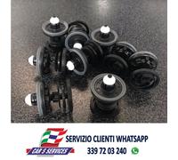 KIT 10PZ MOLLETTE FISSAGGIO PANNELLI PORTA AUDI A1 11> A4 08> A5 08> A6 11> A7