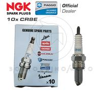 KIT 10X CANDELE ORIGINALE PIAGGIO-NGK CR8E MBK SKYLINER DT 125 1998-2000