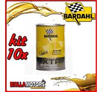 KIT 10X LITRO OLIO BARDAHL XTR C60 RACING 39.67 5W50 1LT - 10x 203062312A